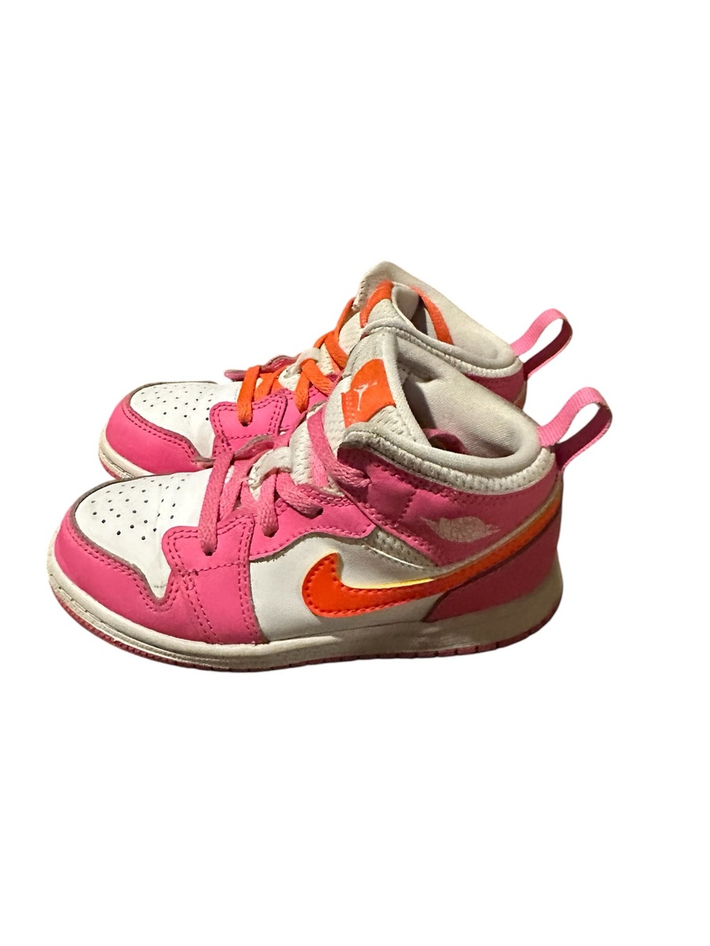 Jordan 1 Mid
Pinksicle Safety Orange size 10C